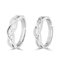 Load image into Gallery viewer, Silver Couple Ring Silver Ring for Couple