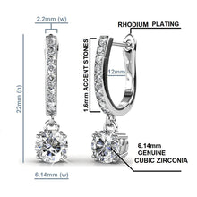 Load image into Gallery viewer, Silver Earrings for Girls and Women Silver Earring