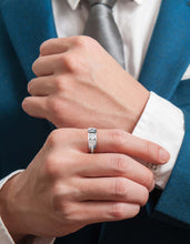 Load image into Gallery viewer, Silver Ring for Boys and Men Silver Ring
