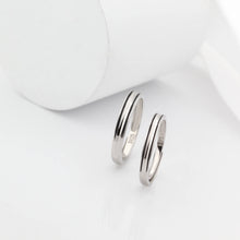 Load image into Gallery viewer, Silver Couple Ring Silver Ring for Couples