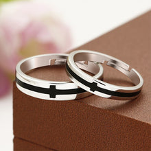 Load image into Gallery viewer, Silver Couple Ring Silver Ring for Couples
