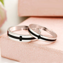 Load image into Gallery viewer, Silver Couple Ring Silver Ring for Couples