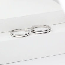Load image into Gallery viewer, Silver Couple Ring Silver Ring for Couples