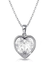 Load image into Gallery viewer, Silver Pendant For Girls and Women Silver Pendant Heart shape