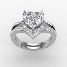 Load image into Gallery viewer, Silver Ring For Girl and Women Silver Ring