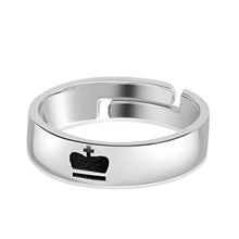 Load image into Gallery viewer, Silver Couple Ring Silver Ring for Couples