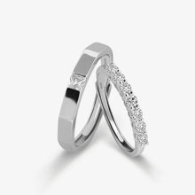 Load image into Gallery viewer, Silver Couple Ring Silver Ring for Couples