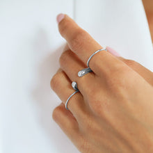Load image into Gallery viewer, Silver Ring For Girls and Women Silver Ring