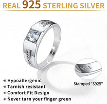 Load image into Gallery viewer, Silver Ring for Boys and Men Silver Ring