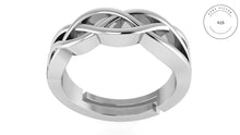 Load image into Gallery viewer, Silver Ring for Men and boys plain silver band