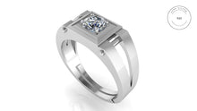 Load image into Gallery viewer, Silver Ring for Boys and Men Silver Ring