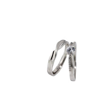 Load image into Gallery viewer, Silver Couple Rings Silver Rings for Couples