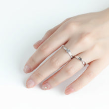 Load image into Gallery viewer, Silver Couple Rings Silver Rings for Couples