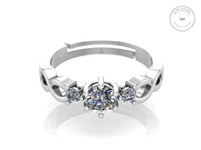 Load image into Gallery viewer, Silver ring for Women and Girls Silver Ring