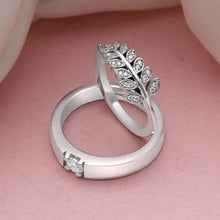 Load image into Gallery viewer, Silver Couple Rings Silver Ring For Couple on Anniversary