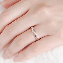 Load image into Gallery viewer, Silver Couple Ring Silver Rings for Couple on Anniversary