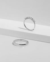 Load image into Gallery viewer, Silver Couple Ring Silver Ring for Couples