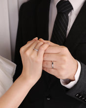 Load image into Gallery viewer, Silver Couple Ring Silver Ring for Couples