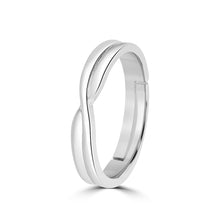 Load image into Gallery viewer, Silver Ring For Men and Boys Plain Silver Ring