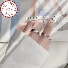 Load image into Gallery viewer, Silver Couple Rings Silver Ring for couples on Anniversary