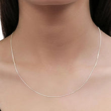 Load image into Gallery viewer, Silver chain for Girls and Women Silver chain