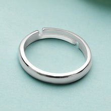 Load image into Gallery viewer, Silver Ring For Men and Boys Plain Silver Ring