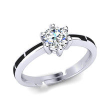 Load image into Gallery viewer, Silver Ring For Girls and Women Silver Ring