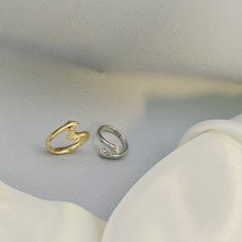 Load and play video in Gallery viewer, Silver hug ring For Boys and Silver Ring for Men