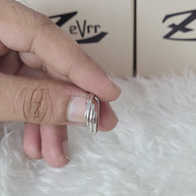Load and play video in Gallery viewer, Silver Ring for Girls and Women Silver Ring