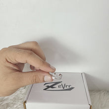 Load and play video in Gallery viewer, Silver Ring For Girls and Women Silver Ring
