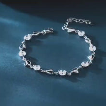 Load and play video in Gallery viewer, Silver Bracelet For Women and Girls Silver Bracelet