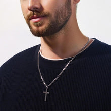 Load image into Gallery viewer, Silver Curb chain for Men and Boys