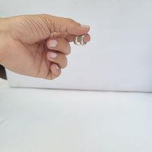 Load and play video in Gallery viewer, Silver Ring for couples Silver Ring for couples