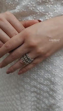Load and play video in Gallery viewer, Silver Ring Cum Bangle
