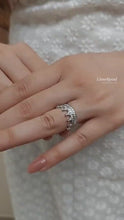 Load and play video in Gallery viewer, Silver Ring For Girls Princess Crown
