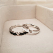 Load image into Gallery viewer, Silver Couple Ring Silver Ring for Couples

