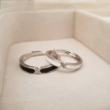 Load image into Gallery viewer, Silver Couple Ring Silver Ring for Couples