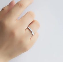 Load image into Gallery viewer, Silver Couple Ring Silver Ring for Couples