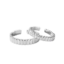 Load image into Gallery viewer, Silver Couple Rings Silver Ring For Couple on Anniversary