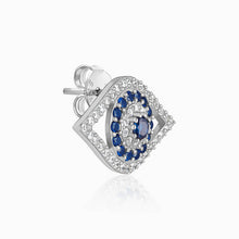 Load image into Gallery viewer, Silver Earrings For Girls Evil Eye Earring studs
