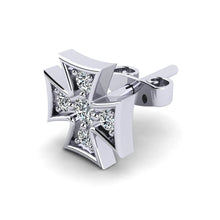 Load image into Gallery viewer, Silver Earrings For Men and Boys stud earrings