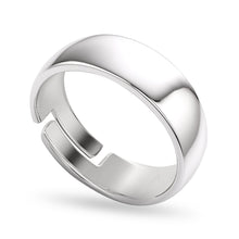 Load image into Gallery viewer, Silver Ring for men and boys Plain Silver band
