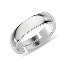 Load image into Gallery viewer, Silver Ring for Men and Boys Plain silver band
