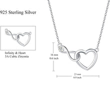 Load image into Gallery viewer, Silver Pendant For Girls and Women Silver Necklace
