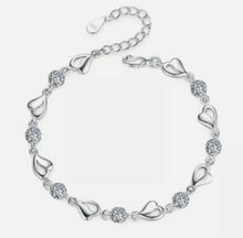 Load image into Gallery viewer, Silver Bracelet For Women and Girls Silver Bracelet