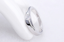 Load image into Gallery viewer, Silver Couple Rings Silver Ring For Couple on Anniversary