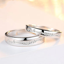 Load image into Gallery viewer, Silver Couple Rings Silver Ring For Couple