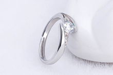 Load image into Gallery viewer, Silver Couple Rings Silver Ring For Couple on Anniversary
