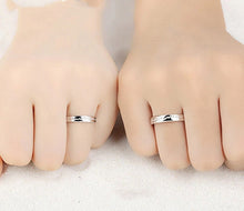 Load image into Gallery viewer, Silver Couple Rings Silver Ring For Couple