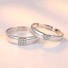 Load image into Gallery viewer, Silver ring For Couples
